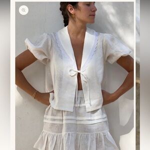 Rouri - Auriela blouse - size M - NWT